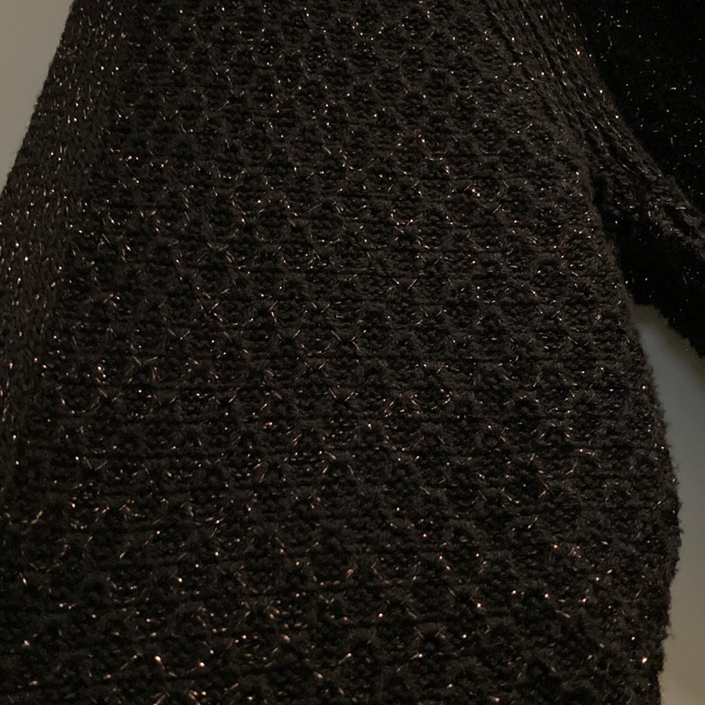 Cold shoulder sweater